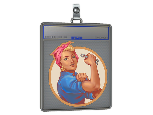 Sticker Slab | Martha — CS2 skin image, High Grade rarity