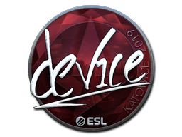 Sticker | device (Foil) | Katowice 2019 — CS2 skin image, Remarkable rarity