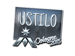 Sticker | USTILO (Foil) | Cologne 2015 — CS2 skin image, Exotic rarity