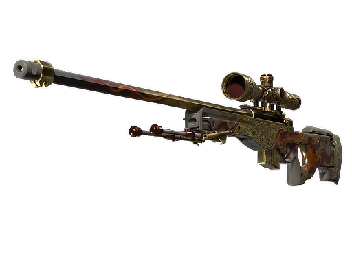 AWP | Sovereign Flame — скин CS2, редкость Covert