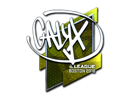 Sticker | Calyx (Foil) | Boston 2018 — CS2 skin image, Remarkable rarity