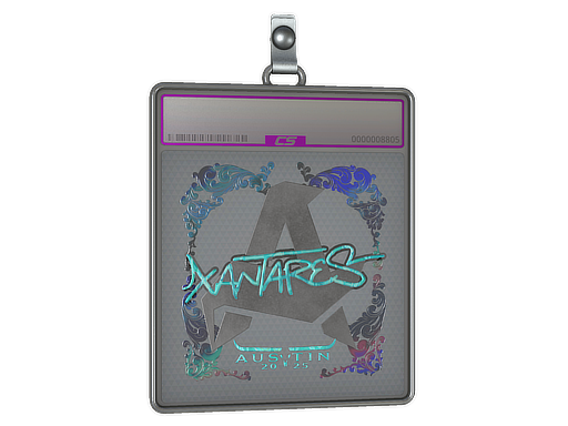 Sticker Slab | XANTARES (Holo) | Austin 2025 — CS2 skin image, Exotic rarity