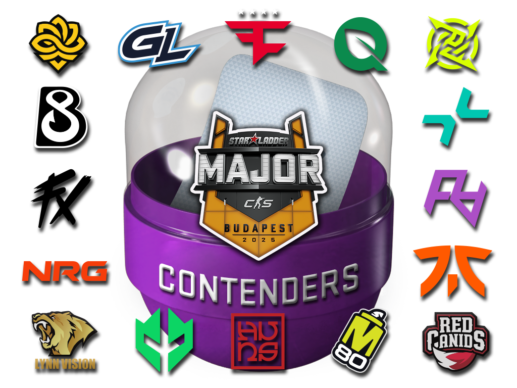 Budapest 2025 Contenders Sticker Capsule — CS2 skin image, Base Grade rarity