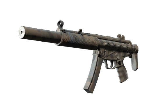 MP5-SD | Dirt Drop (Well-Worn) — изображение скина CS2, редкость Consumer Grade
