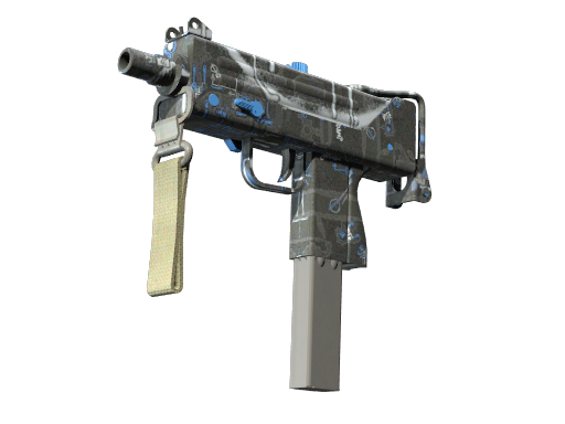 MAC-10 | Strats (Field-Tested) — изображение скина CS2, редкость Consumer Grade