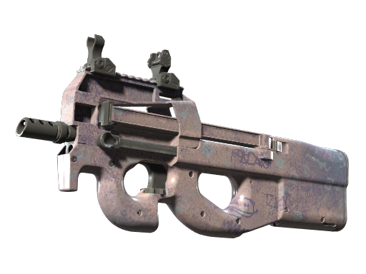 Souvenir P90 | Wash me (Battle-Scarred) — изображение скина CS2, редкость Industrial Grade