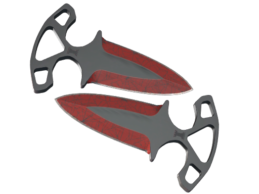 ★ StatTrak™ Shadow Daggers | Crimson Web — CS2 skin,  rarity