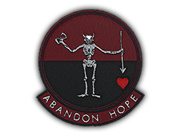 Patch | Abandon Hope — CS2 skin image, High Grade rarity