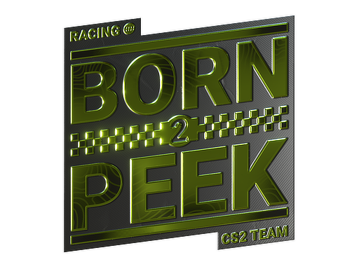 Sticker | Born To Peek (Foil) — CS2 skin image, Exotic rarity