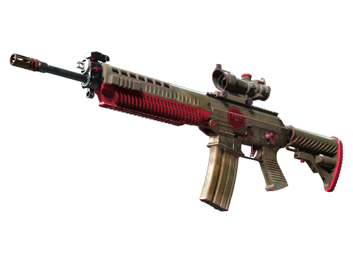SG 553 | Berry Gel Coat — скин CS2