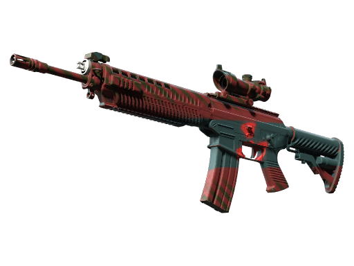 SG 553 | Fallout Warning — скин CS2