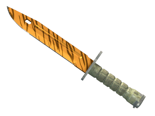 ★ StatTrak™ Bayonet | Tiger Tooth (Factory New) — CS2 skin image
