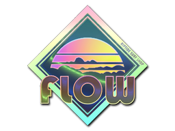 Sticker | Watermelon Flow (Holo) — CS2 skin image, Remarkable rarity