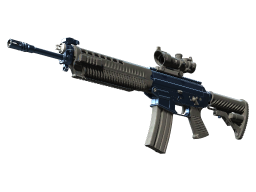SG 553 | Anodized Navy — скин CS2, редкость Mil-Spec Grade