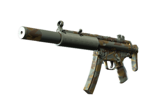 MP5-SD | Gold Leaf — скин CS2, редкость Mil-Spec Grade