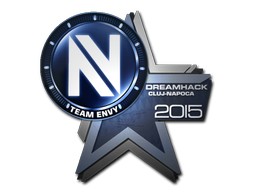 Sticker | Team EnVyUs | Cluj-Napoca 2015 — CS2 skin image, High Grade rarity