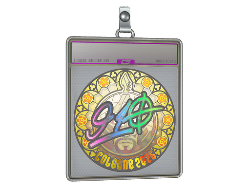 Sticker Slab | 910 (Holo) | Cologne 2026 — CS2 skin image, Exotic rarity