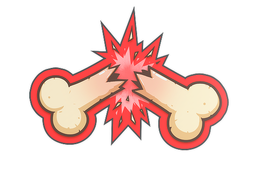 Sticker | Boner Snap — CS2 skin image, High Grade rarity