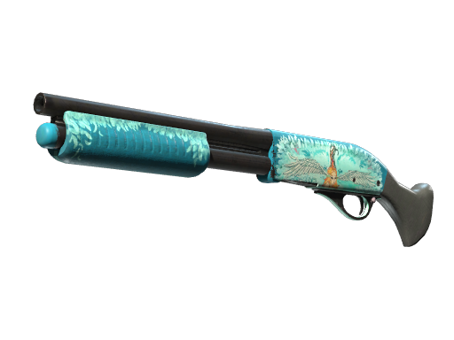 Sawed-Off | Serenity — скин CS2, редкость Restricted