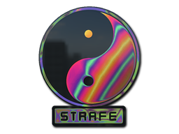 Sticker | Mood Ring Strafe (Holo) — CS2 skin image, Remarkable rarity