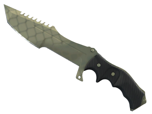 ★ Huntsman Knife | Safari Mesh (Battle-Scarred) — изображение скина CS2, редкость Covert