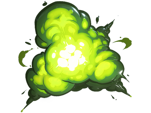 Sticker | Boom Blast (Glitter) — CS2 skin image, Remarkable rarity