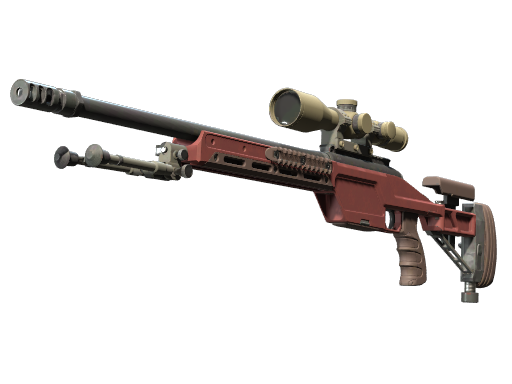SSG 08 | Red Stone — скин CS2, редкость Consumer Grade