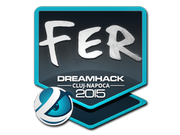 Sticker | fer | Cluj-Napoca 2015 — CS2 skin image, High Grade rarity