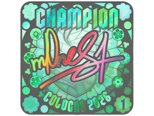 Sticker | m0NESY (Holo, Ranked) | Cologne 2026 — CS2 skin image, Exotic rarity