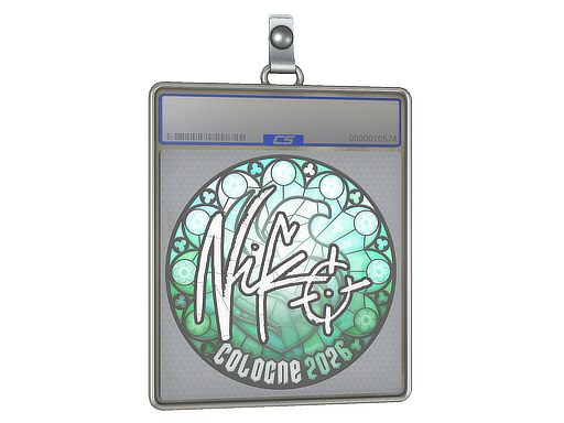 Sticker Slab | NiKo | Cologne 2026 — CS2 skin image, High Grade rarity