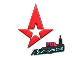 Sticker | Astralis (Foil) | Stockholm 2021 — CS2 skin image, Exotic rarity