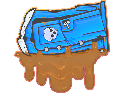 Sticker | Poo Cocktail Supreme (Lenticular) — CS2 skin image, Extraordinary rarity