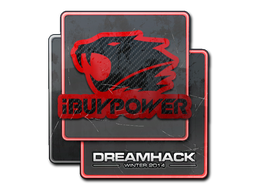 Sticker | iBUYPOWER | DreamHack 2014 — CS2 skin image, High Grade rarity