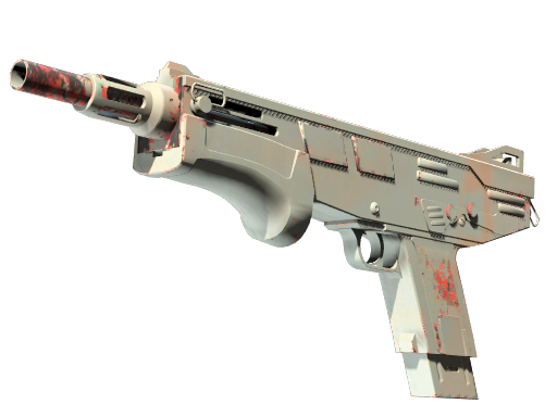 MAG-7 | Firestarter (Well-Worn) — изображение скина CS2, редкость Mil-Spec Grade