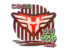 Sticker | Heroic (Holo) | 2020 RMR — CS2 skin image, Remarkable rarity