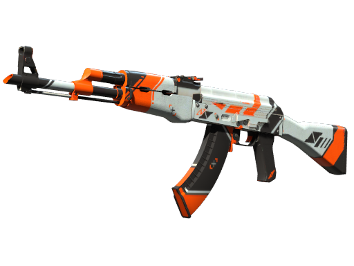 AK-47 | Asiimov (Minimal Wear) — изображение скина CS2, редкость Covert