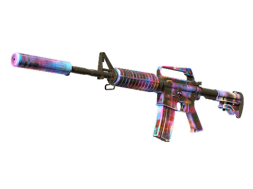 M4A1-S | Glitched Paint — скин CS2, редкость Restricted