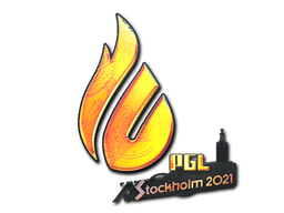 Sticker | Copenhagen Flames (Holo) | Stockholm 2021 — CS2 skin image, Remarkable rarity