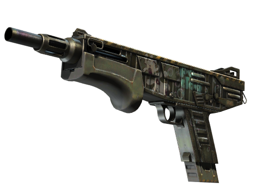 StatTrak™ MAG-7 | Popdog (Battle-Scarred) — изображение скина CS2, редкость Mil-Spec Grade