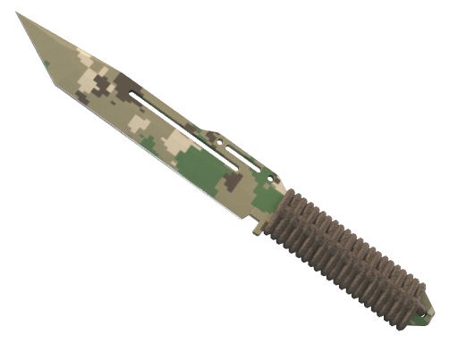 ★ Paracord Knife | Forest DDPAT (Battle-Scarred) — изображение скина CS2, редкость Covert