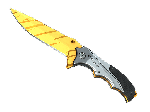 ★ StatTrak™ Nomad Knife | Tiger Tooth (Minimal Wear) — CS2 skin image