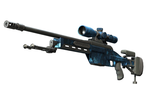 SSG 08 | Abyss (Minimal Wear) — изображение скина CS2, редкость Mil-Spec Grade