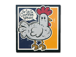 Sticker | Co Co Co — CS2 skin image, High Grade rarity
