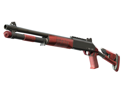 XM1014 | Red Leather — скин CS2, редкость Mil-Spec Grade