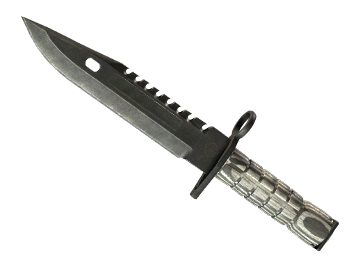 ★ StatTrak™ M9 Bayonet | Black Laminate (Field-Tested) — CS2 skin image