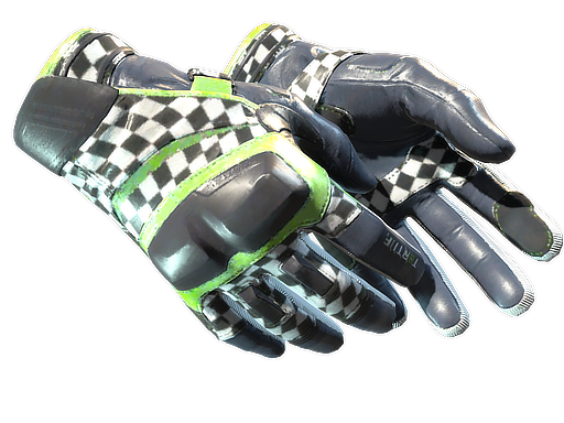 ★ Moto Gloves | Finish Line — скин CS2, редкость Extraordinary