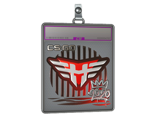 Sticker Slab | Heroic (Foil) | 2020 RMR — CS2 skin image, Exotic rarity