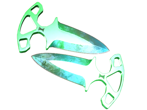★ Shadow Daggers | Gamma Doppler Phase 3 (Minimal Wear) — CS2 skin image, Covert rarity