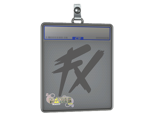 Sticker Slab | Fluxo | Paris 2023 — CS2 skin image, High Grade rarity