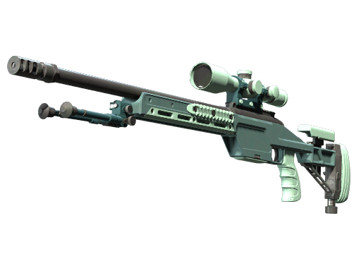 Souvenir SSG 08 | Blue Spruce (Factory New) — изображение скина CS2, редкость Consumer Grade